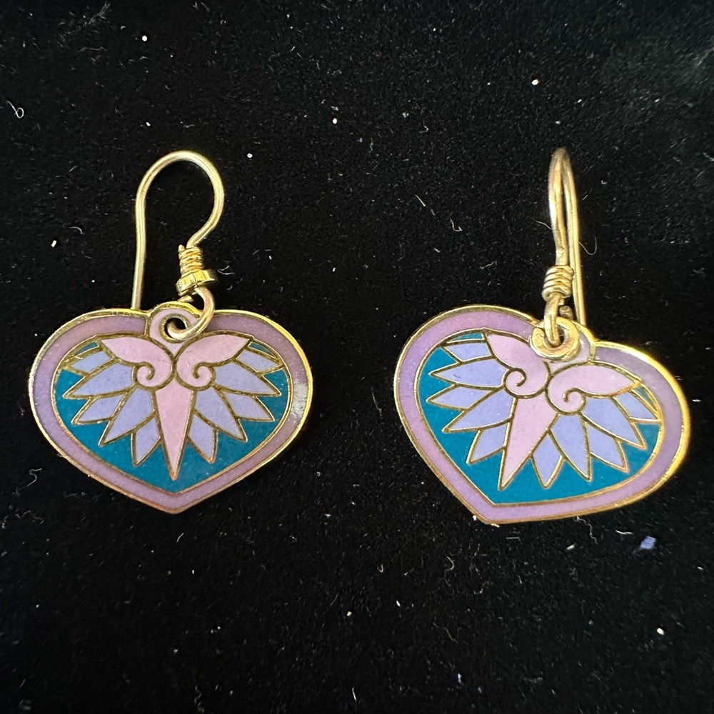 Vintage Laurel Burch earrings